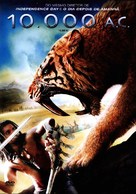 10,000 BC - Brazilian DVD movie cover (xs thumbnail)