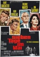 Seven Days in May - German Movie Poster (xs thumbnail)