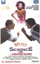 Weird Science - Finnish VHS movie cover (xs thumbnail)