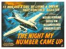 The Night My Number Came Up - British Movie Poster (xs thumbnail)
