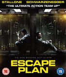 Escape Plan - British Blu-Ray movie cover (xs thumbnail)