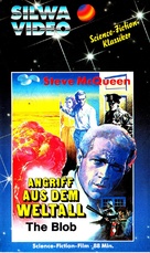 The Blob - German VHS movie cover (xs thumbnail)
