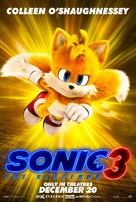 Sonic the Hedgehog 3 - Movie Poster (xs thumbnail)