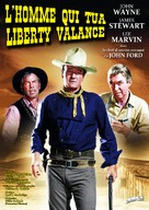 The Man Who Shot Liberty Valance - French Re-release movie poster (xs thumbnail)