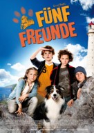 F&uuml;nf Freunde - German Movie Poster (xs thumbnail)
