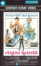 Nati con la camicia - Finnish VHS movie cover (xs thumbnail)