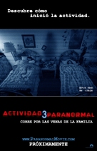 Paranormal Activity 3 - Mexican Movie Poster (xs thumbnail)