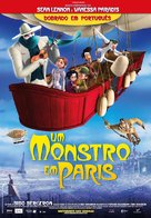 Un monstre &agrave; Paris - Portuguese Movie Poster (xs thumbnail)