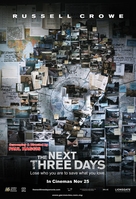 The Next Three Days - Malaysian Movie Poster (xs thumbnail)