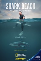 Shark Beach with Chris Hemsworth - Malaysian Movie Poster (xs thumbnail)