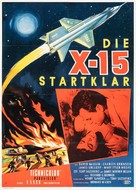 X-15 - German Movie Poster (xs thumbnail)
