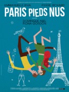 Paris pieds nus - French Movie Poster (xs thumbnail)