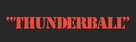 Thunderball - Logo (xs thumbnail)