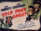 Hold That Ghost - British Movie Poster (xs thumbnail)