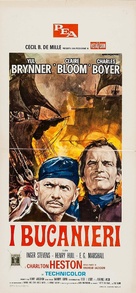 The Buccaneer - Italian Movie Poster (xs thumbnail)