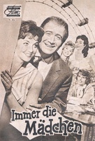 Immer die M&auml;dchen - German poster (xs thumbnail)