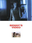 Benny&#039;s Video - British Movie Cover (xs thumbnail)