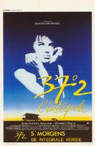37&deg;2 le matin - Belgian Movie Poster (xs thumbnail)