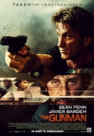 The Gunman - Turkish Movie Poster (xs thumbnail)