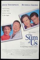 The Sum of Us - Movie Poster (xs thumbnail)