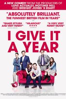 I Give It a Year - Norwegian Movie Poster (xs thumbnail)