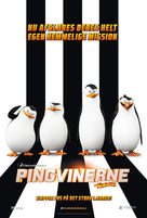 Penguins of Madagascar - Danish Movie Poster (xs thumbnail)