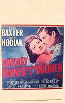 Sunday Dinner for a Soldier - Movie Poster (xs thumbnail)