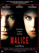 Malice - French Movie Poster (xs thumbnail)