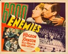 6,000 Enemies - Movie Poster (xs thumbnail)