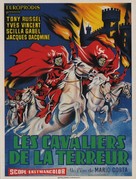 Il terrore dei mantelli rossi - French Movie Poster (xs thumbnail)