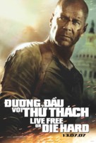 Live Free or Die Hard - Vietnamese Movie Poster (xs thumbnail)