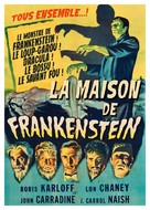 House of Frankenstein - French Movie Poster (xs thumbnail)