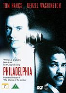 Philadelphia - Danish DVD movie cover (xs thumbnail)