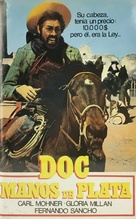 L&#039;Uomo dalla pistola d&#039;oro - Spanish VHS movie cover (xs thumbnail)