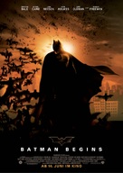 Batman Begins - German Movie Poster (xs thumbnail)