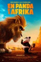 Panda Bear in Africa - Danish Movie Poster (xs thumbnail)