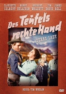 Texas Lady - German DVD movie cover (xs thumbnail)