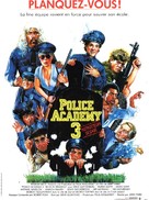 Police Academy 3: Back in Training - French Movie Poster (xs thumbnail)