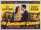 On Dangerous Ground - British Movie Poster (xs thumbnail)