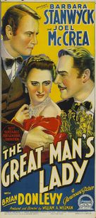 The Great Man&#039;s Lady - Australian Movie Poster (xs thumbnail)