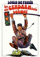 Le gendarme &agrave; New York - German Movie Poster (xs thumbnail)