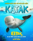 Katak, the Brave Beluga - Vietnamese Movie Poster (xs thumbnail)