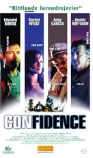 Confidence - Swedish VHS movie cover (xs thumbnail)
