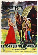 Det sjunde inseglet - Spanish Movie Poster (xs thumbnail)