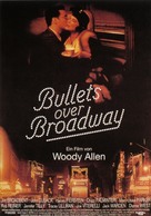 Bullets Over Broadway - German Movie Poster (xs thumbnail)