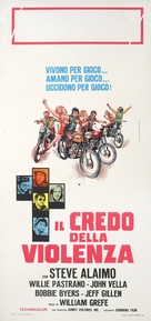 Wild Rebels - Italian Movie Poster (xs thumbnail)