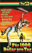 Per mille dollari al giorno - German VHS movie cover (xs thumbnail)
