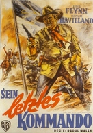 They Died with Their Boots On - German Movie Poster (xs thumbnail)