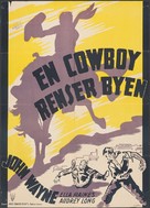 Tall in the Saddle - Danish Movie Poster (xs thumbnail)