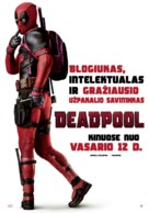 Deadpool - Lithuanian Movie Poster (xs thumbnail)